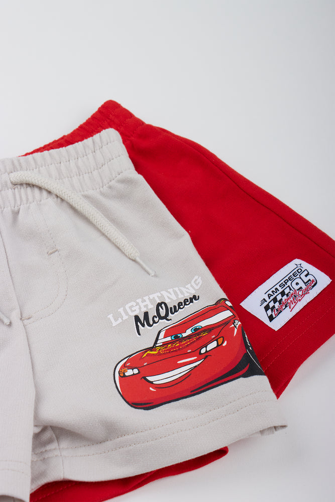 Lightning McQueen 2 Pack Shorts (1)