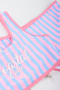 Striped Two Piece Swimsuit (1)