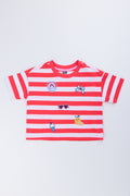 Red White Striped T-Shirt
