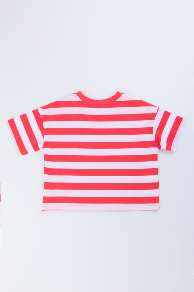 Red White Striped T-Shirt (2)