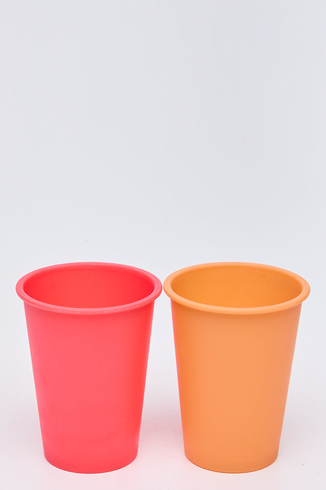 6 Pack Brights Plastic Tumblers (2)