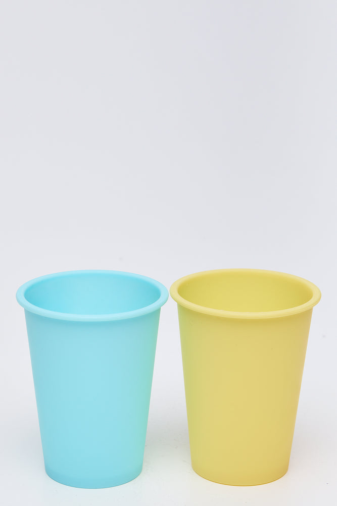 6 Pack Brights Plastic Tumblers (3)