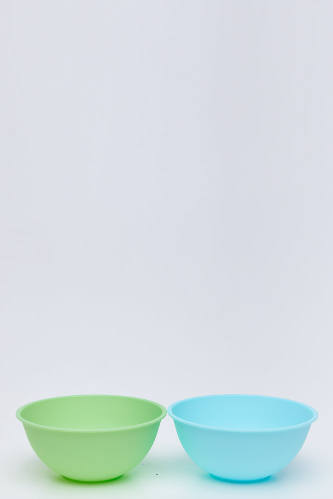 6 Pack Brights Plastic Bowls (2)