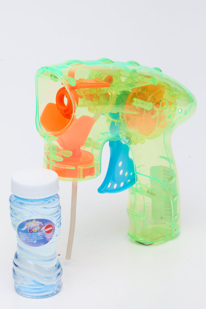 Transparent Green Bubble Toy Gun (1)
