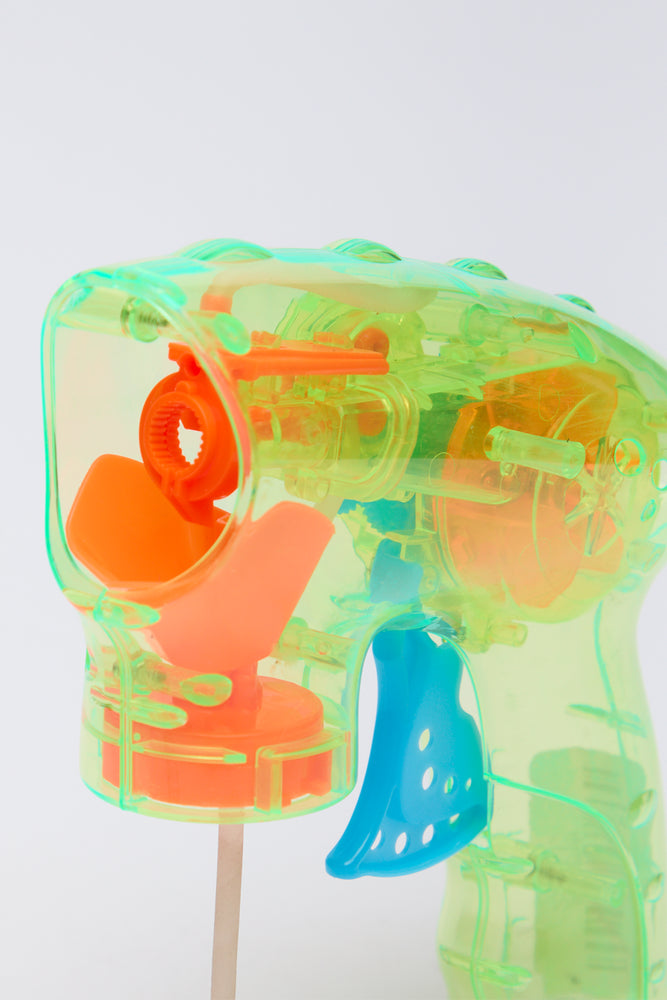 Transparent Green Bubble Toy Gun (2)