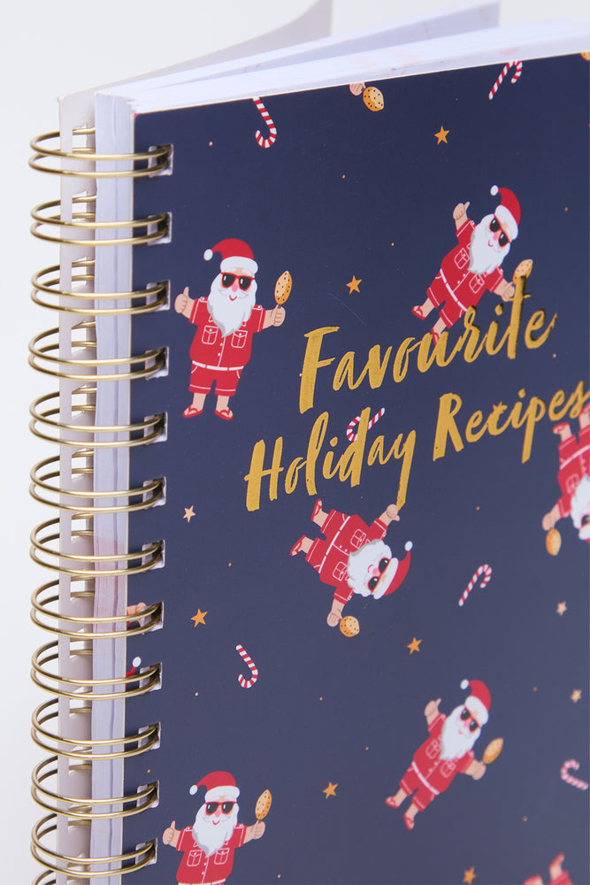 Santa Holiday Recipe Notebook (2)