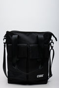Versatile Black Utility Tote Bag