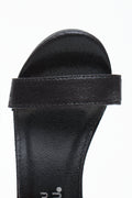 Black Open Toe Block Heels (4)