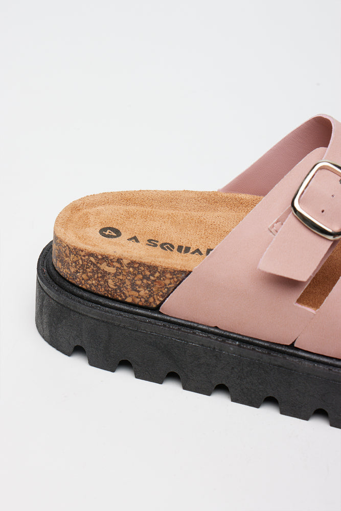 Dusty Pink Chunky Health Sandals (3)