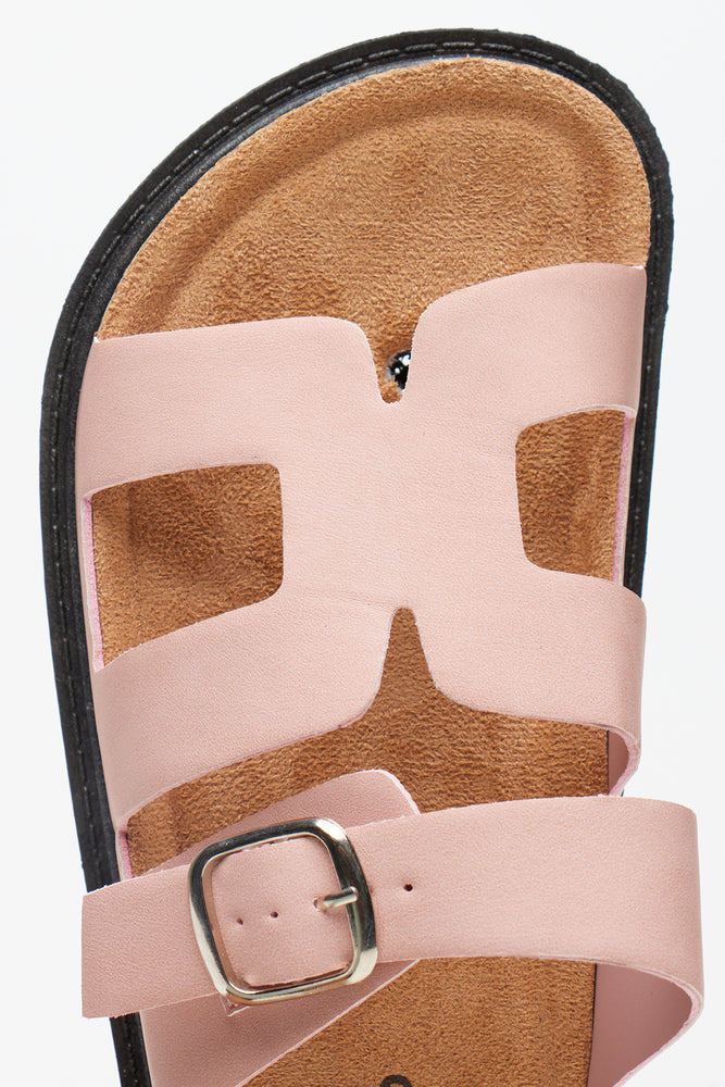 Dusty Pink Chunky Health Sandals (4)