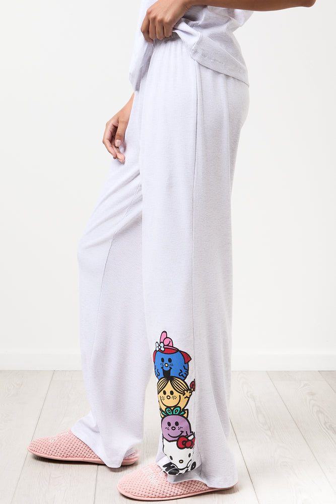 Hello Miss Graphic Tank Pajama Set (5)