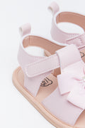 Pink Bow Infants Sandals (3)