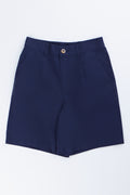 Navy Casual Chino Shorts