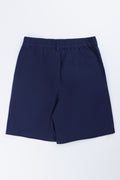 Navy Casual Chino Shorts (2)