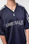 Navy Sports Graphic T-Shirt (3)