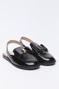Black Slingback Loafers