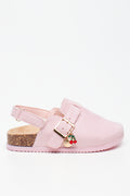 Pink Suede Mule (1)