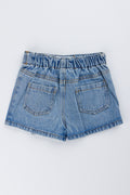 Indigo Stitch Embroidered Denim Skort (3)