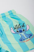 Blue Lilo & Stitch Striped Swim Shorts (1)