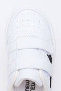 White Hook and Loop Court Sneakers (4)