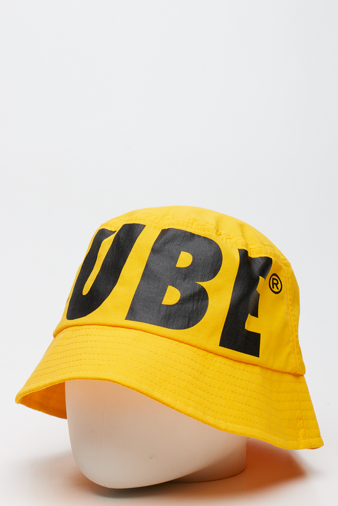 Bright Yellow Graphic Bucket Hat (1)