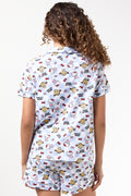 Hello Miss Print Shorty Pajamas (2)