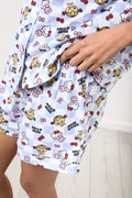 Hello Miss Print Shorty Pajamas (7)