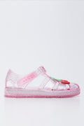 Pink Cherry Jelly Sandals (1)