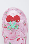 Pink Cherry Jelly Sandals (4)