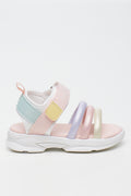 Shimmer Multi Colour Sandals (1)