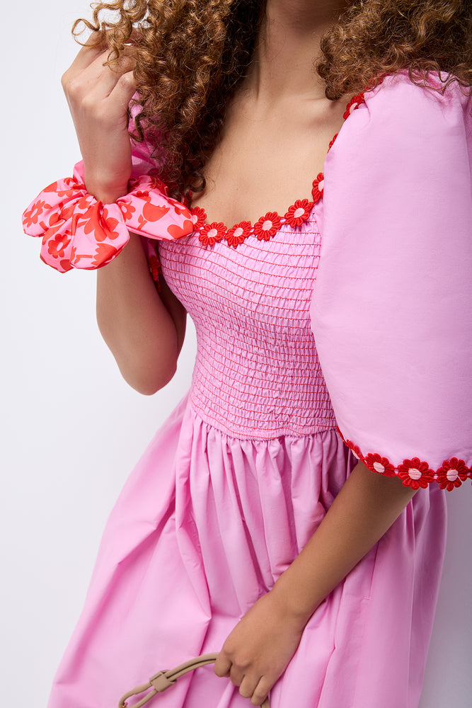 ME&B Dusty Pink Ladies Midi Dress (1)