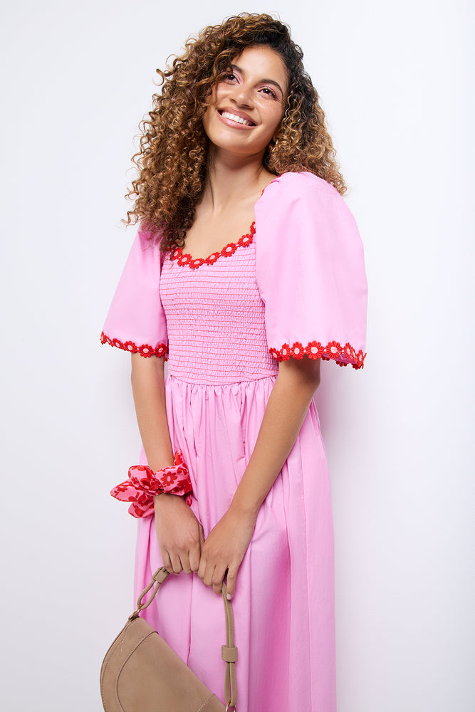 ME&B Dusty Pink Ladies Midi Dress (2)
