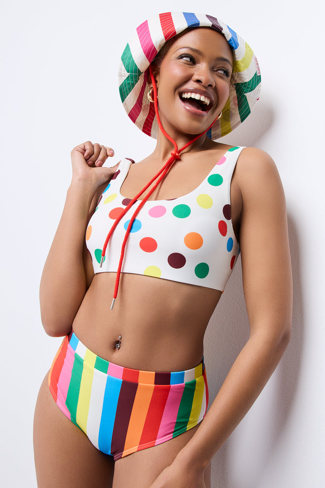 ME&B Polka Dot Ladies Bikini Top (1)