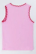 Dusty Pink Ribbed Vest (2)