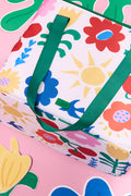 ME&B Floral Print Insulated Cooler Bag (1)