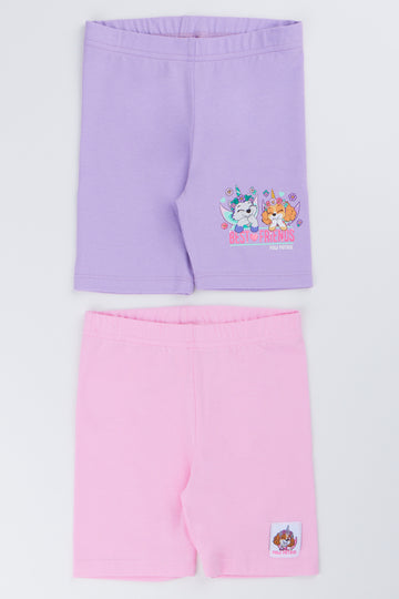 2 Pack Paw Patrol Cycle Shorts