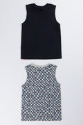 2 Pack Black & Grey Spider-Man Vests (2)
