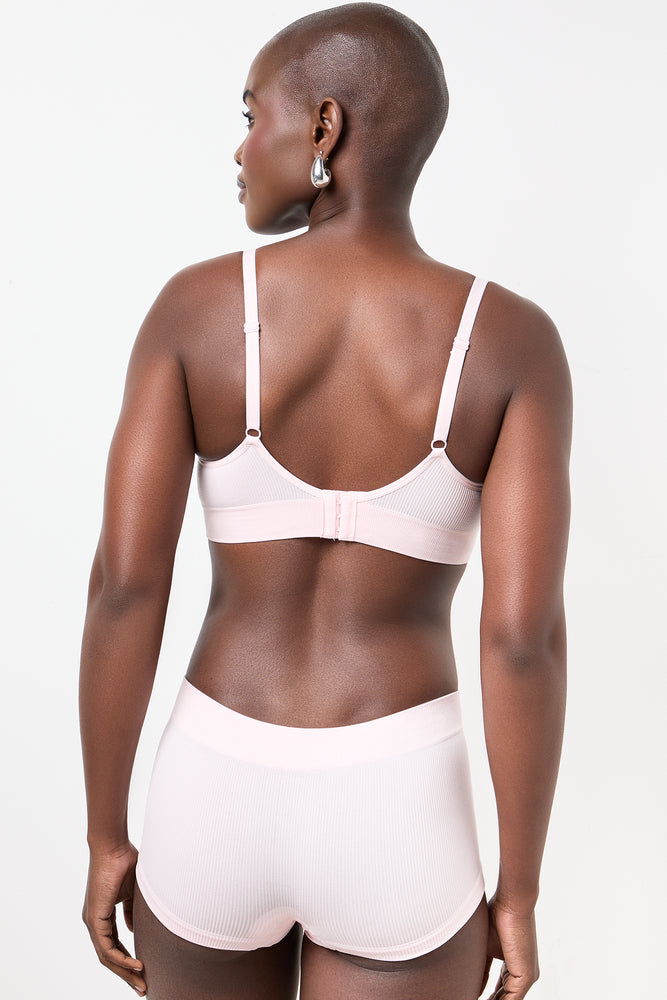 Pink Chilli Embroidered Seamfree Bralette (2)