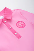 Pink Barbie Collared Shirt (1)