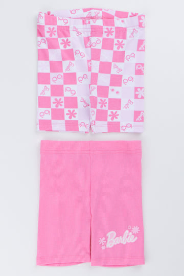 Pink Barbie Cycle Shorts