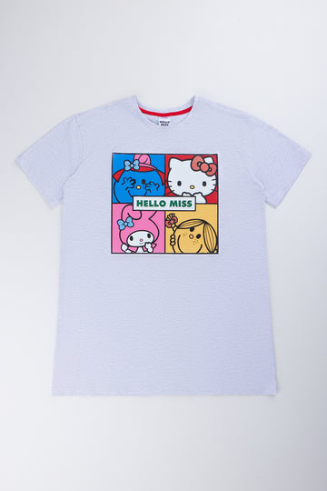 Hello Miss Graphic Print T-Shirt