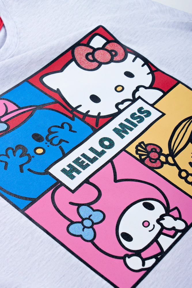 Hello Miss Graphic Print T-Shirt (1)