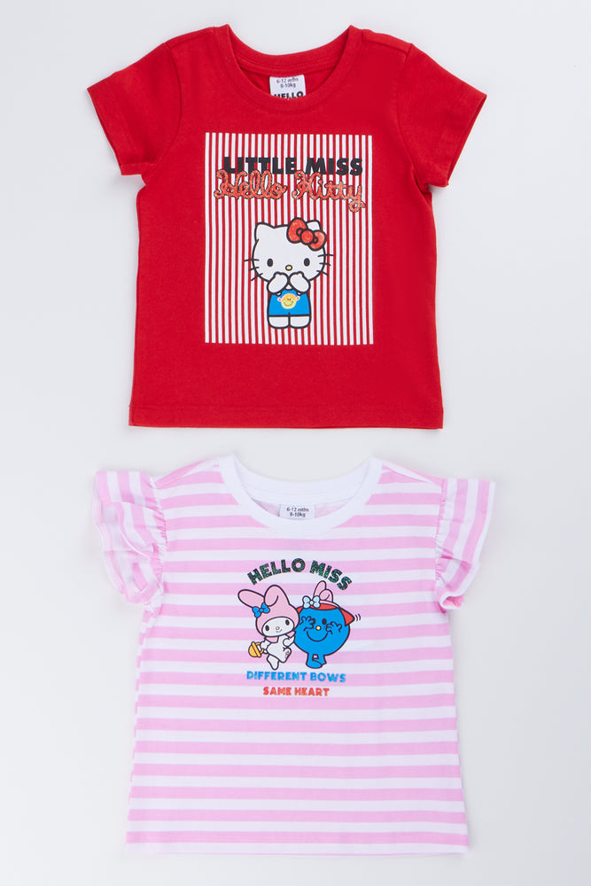 Hello Miss 2 Pack T-Shirt