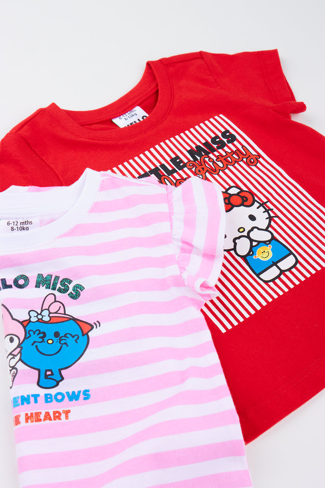 Hello Miss 2 Pack T-Shirt (1)