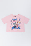 Spur Pink Graphic Boxy T-Shirt
