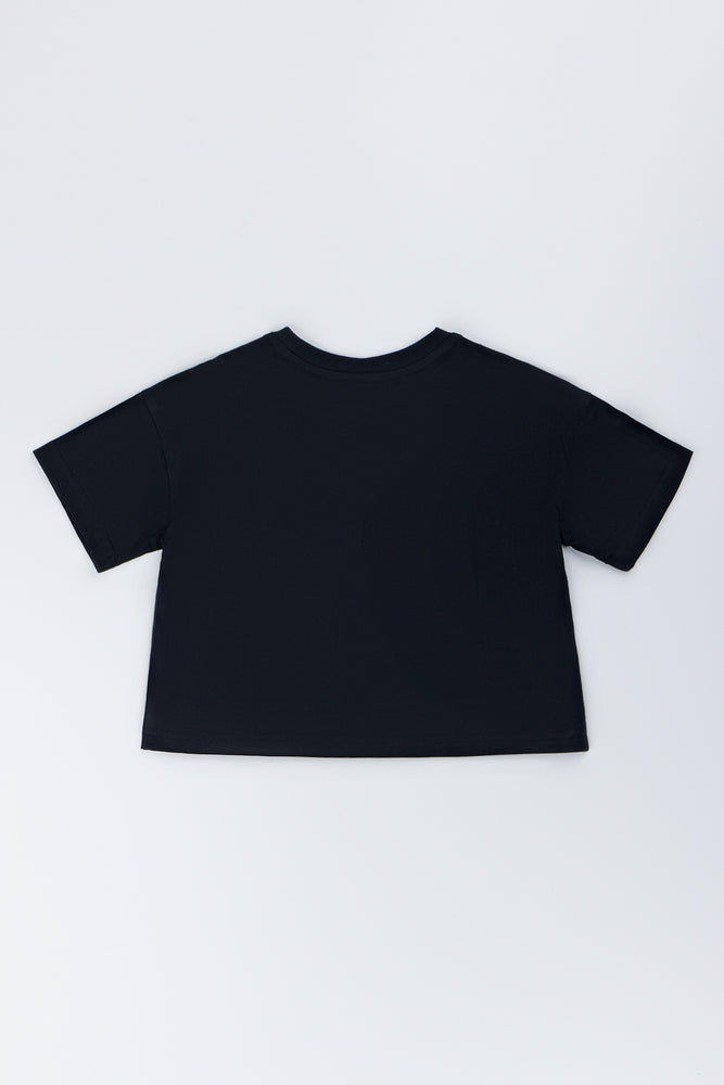 Spur Black Cat Graphic T-Shirt (2)