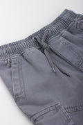 Grey Twill Cargo Jogger (1)