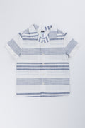 Striped Resort Collar Shirt