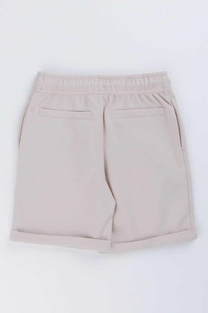 Stone Knit Chino Shorts (2)