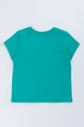 Jade Shell Embroidered Basic T-Shirt (2)